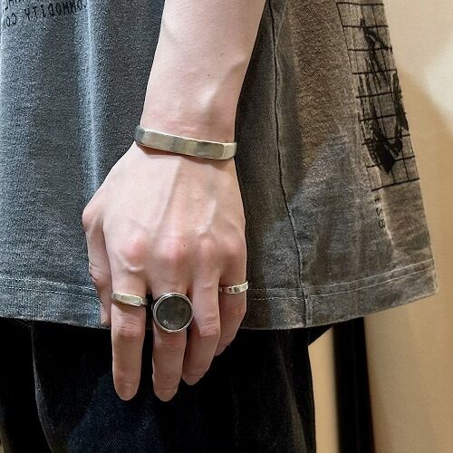 mollive HeavyOZ / HEAVY KIHEI CHAIN BRACELET : CHARCOAL*GREEN BLOG