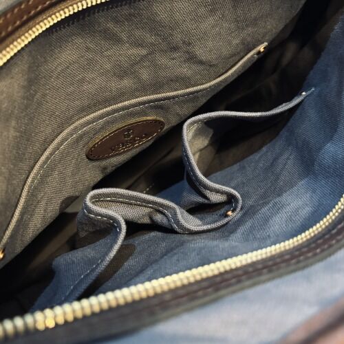 キムタクLEATHER NELSON 2WAY BAG / BROWN : CHARCOAL*GREEN BLOG NEWS