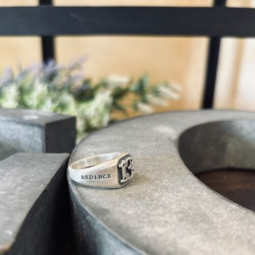 mollive HeavyOZ/BAD LUCK 13 RING : CHARCOAL*GREEN BLOG NEWS
