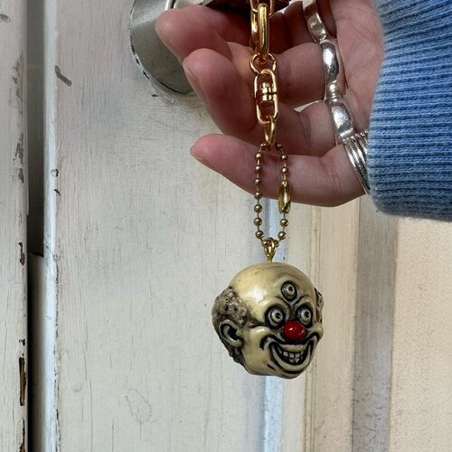 EYE OF GOD CLOWN PIERROT KEY HOLDER ／ mollive HeavyOZ × Wanderers