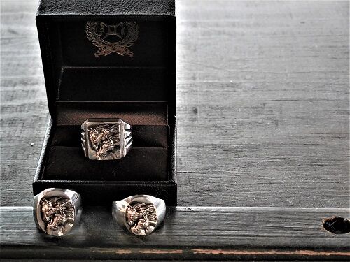 PHARAOHS HORSES RING*Peanuts&Co. : CHARCOAL*GREEN BLOG NEWS