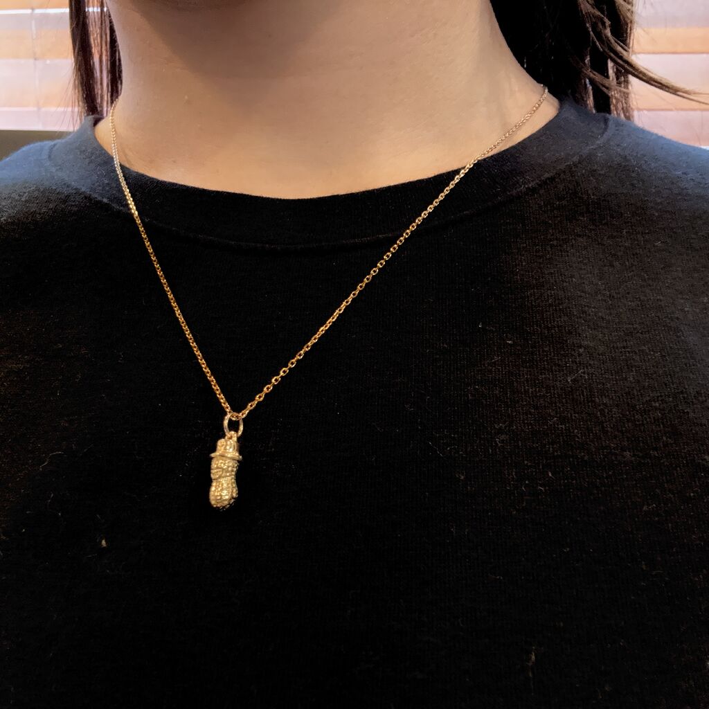Peanuts&Co.ネックレス訳あり ピーナッツカンパニー PEANUTS&CO. | PEANUTS CHAIN 2 SILVER X BRASS