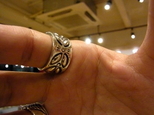 RAY ADAKAI INLAID RING入荷 : CHARCOAL*GREEN BLOG NEWS