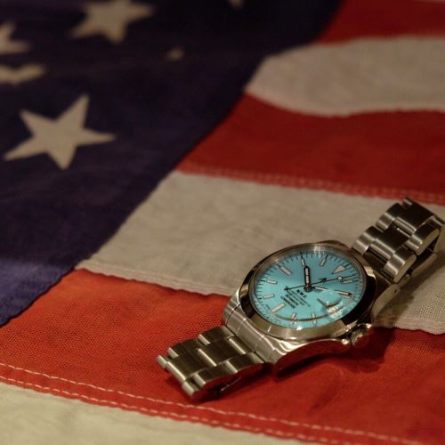 NAVAL WATCH Produced by LOWERCASEよりターコイズカラー入荷です