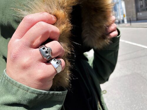 FLASH POINT JIM SKULL RINGの経年変化について : CHARCOAL*GREEN BLOG