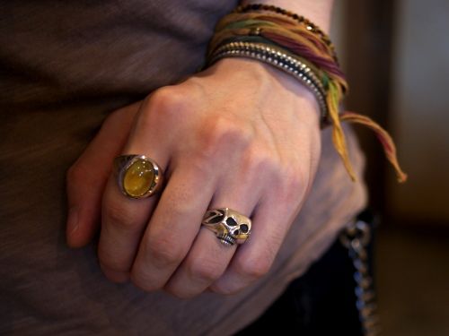 2013AW~JIMSKULL RING CLOVER&7~ : CHARCOAL*GREEN BLOG NEWS 2013AW~JIMSKULL RING CLOVER&7~ : CHARCOAL*GREEN BLOG NEWS