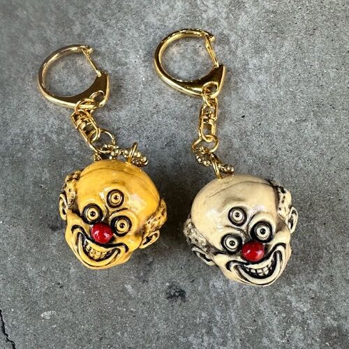 Mollive heavyOZ キーチェーン EYE OF GOD CLOWN PIERROT KEY HOLDER ／ mollive HeavyOZ × Wanderers