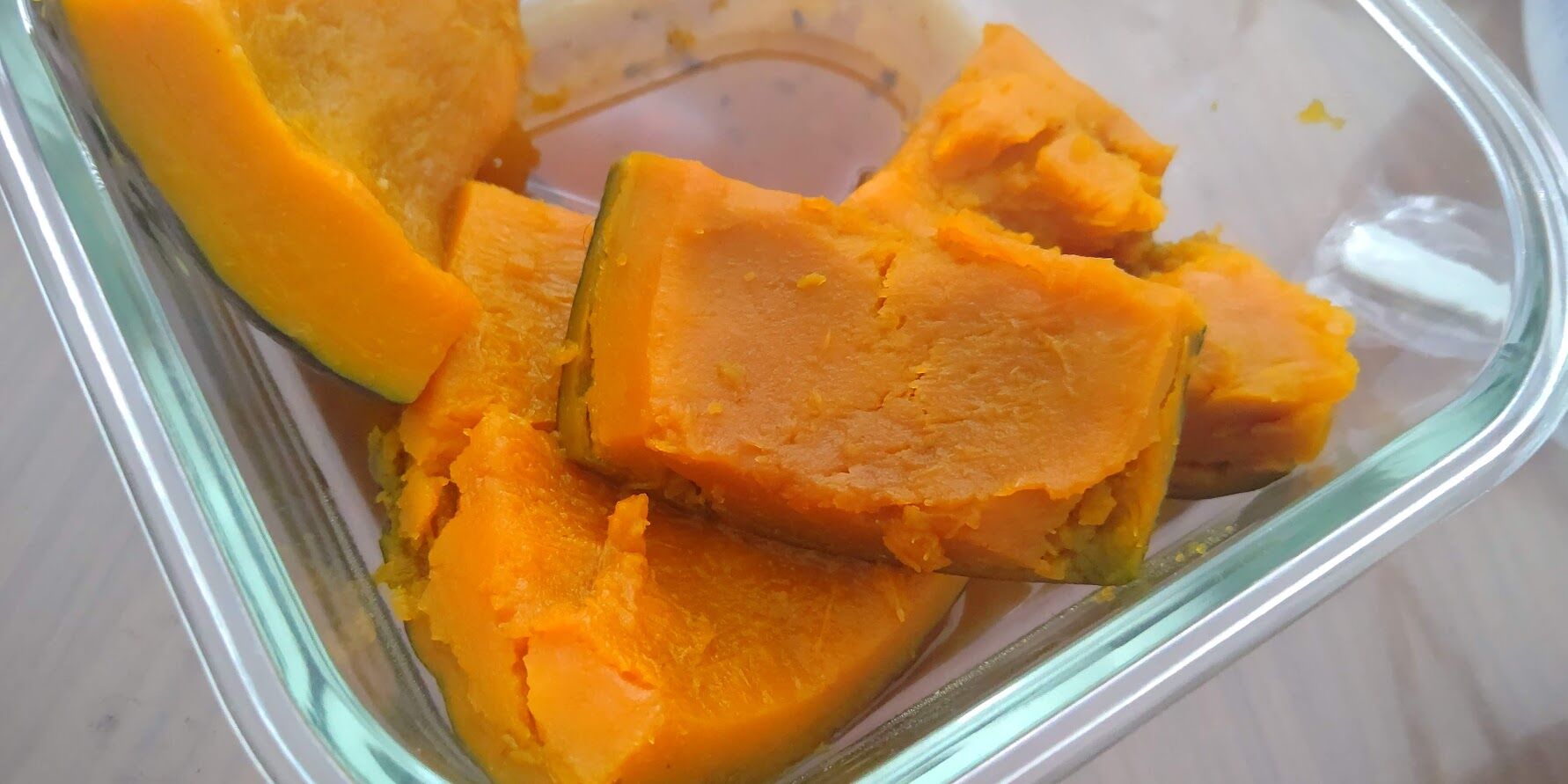 圧倒的カボチャ大量消費 カボチャ 白い粉 体重増 ｅｋの家 Ekの庭 一石何鳥 ダイエットおじさんekの挑戦