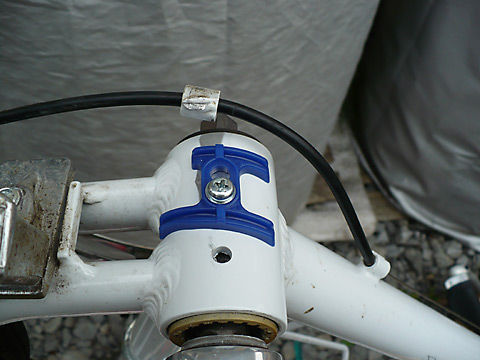 シフトケーブルの準備 その2 3万円でオツリがくる自転車いじり