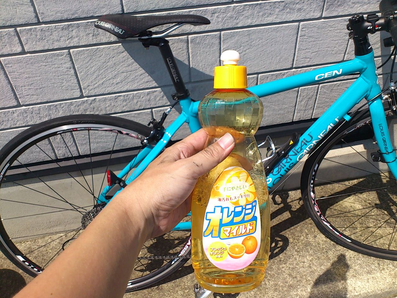 自転車 洗車 洗剤