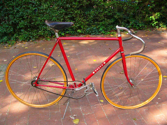 レトロ 自転車 赤