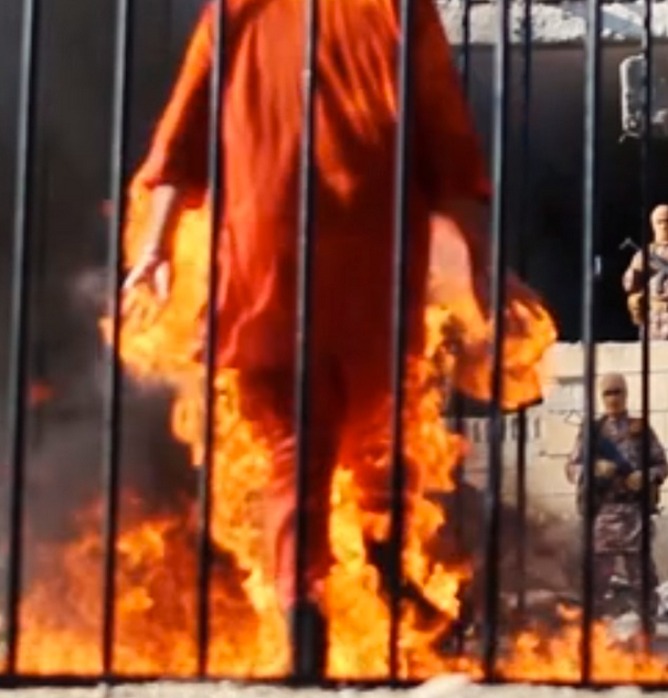 Isisが公開したヨルダン軍パイロット焼殺動画はcgと人形だった 地 球 情 報 局 Isisが公開したヨルダン軍パイロット焼殺動画はcgと人形だった 地 球 情 報 局