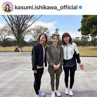 石川佳純が高橋尚子と春の10キロラン！美しいコラボにファン感激