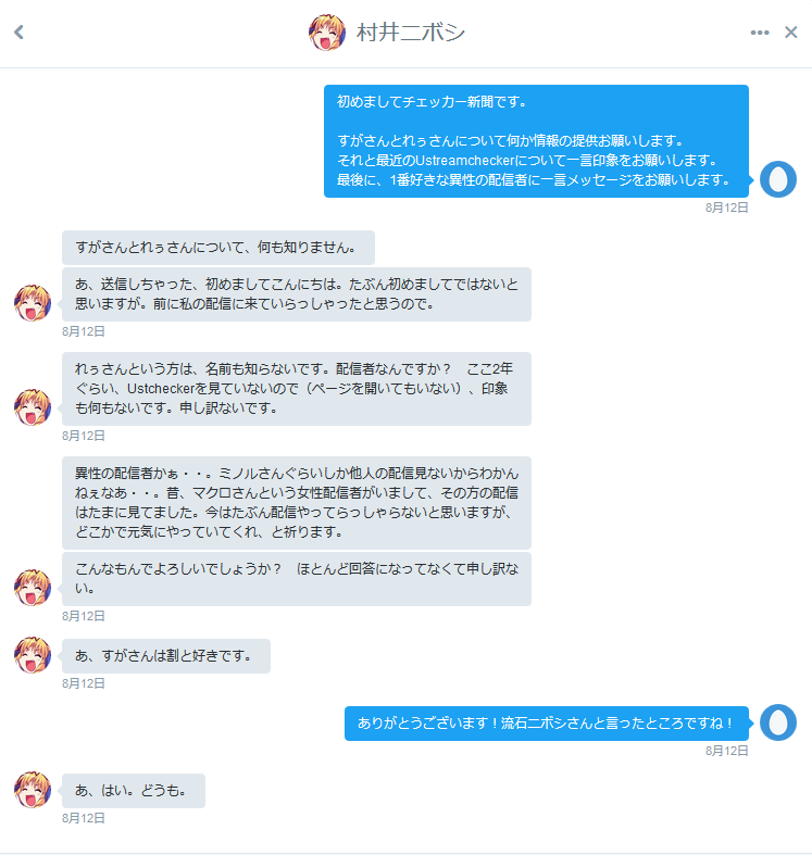 特に面白いことも起こらないので配信者に聞いてみました Checker新聞