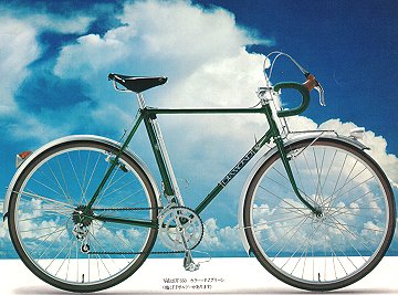 ブリヂストンDIAMOND ランドナー自転車1970年代 ブリヂストンDIAMOND ランドナー自転車1970年代