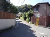 そばや 釈迦堂の路地