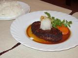 羽山食堂 ハンバーグ