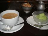 モンクス 抹茶アイスとコーヒー