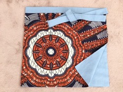 手縫いカフェエプロン