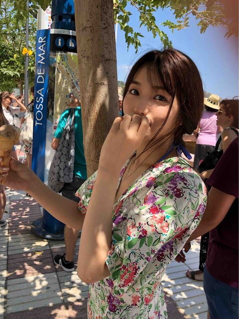 ベイビーレイズJAPAN 傳谷英里香 画像 グラビア 水着 アイドル チェキ8491