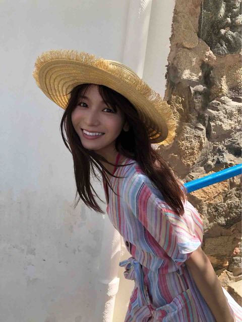 ベイビーレイズJAPAN 傳谷英里香 画像 グラビア 水着 アイドル チェキ8496
