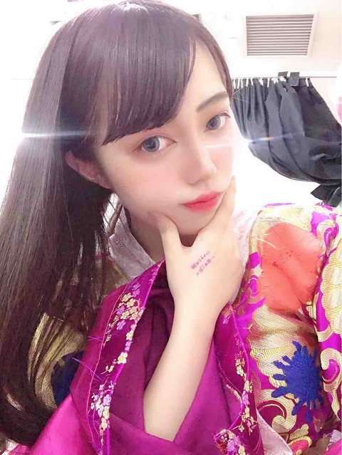 神使轟く、激情の如く。 しんげき 神撃 涙染あまね るいせんあまね アイドル 画像 チェキ0417