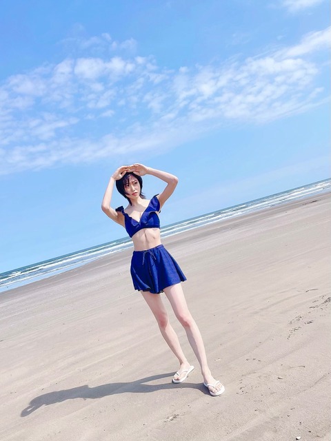 腹筋 隈本茉莉奈 虹のコンキスタドール 虹コン グラビア 画像 ビキニ 水着_9179