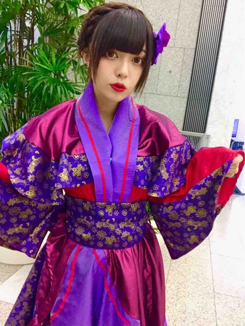 神使轟く、激情の如く。 しんげき 神撃 涙染あまね るいせんあまね アイドル 画像 チェキ0403