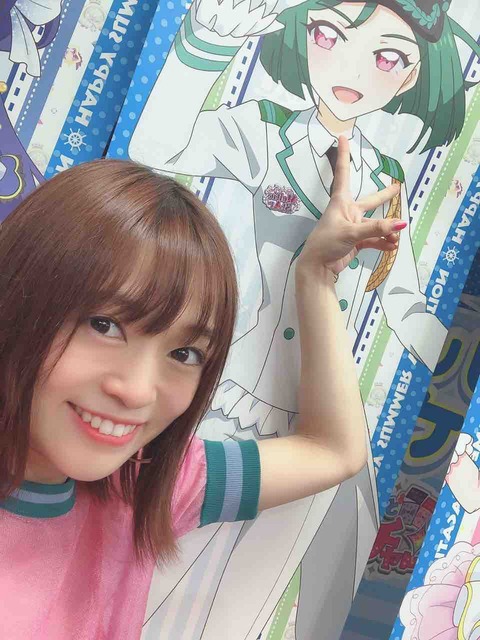 美人声優 アイドル　i☆Ris　アイリス　若井友希　画像　チェキ0552