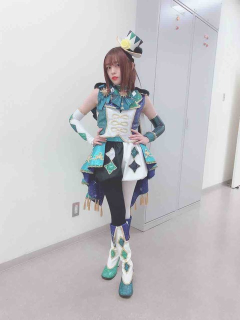美人声優 アイドル　i☆Ris　アイリス　若井友希　画像　チェキ0545
