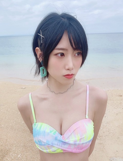 腹筋 隈本茉莉奈 虹のコンキスタドール 虹コン グラビア 画像 ビキニ 水着_9198