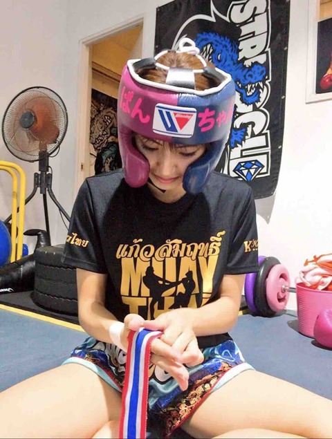 かわいすぎるキックボクシング選手 ぱんちゃん璃奈 画像 水着 グラビア8809