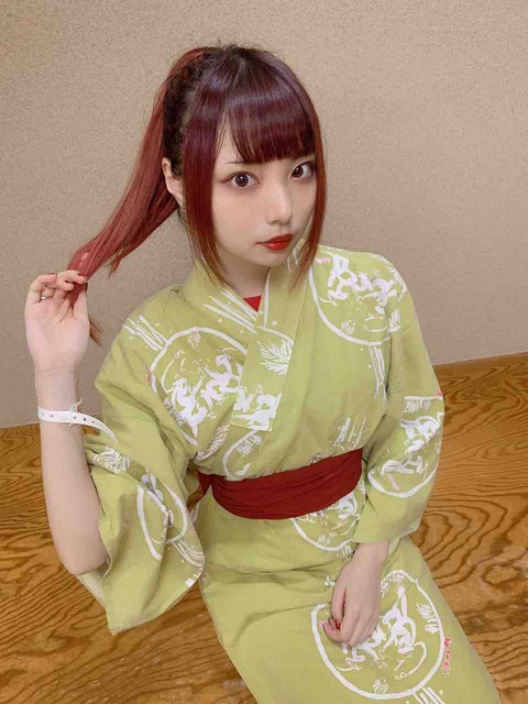 ZOC 藍染カレン チェキ アイドル