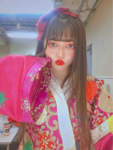 神使轟く、激情の如く。 しんげき 神撃 涙染あまね るいせんあまね アイドル 画像 チェキ0421