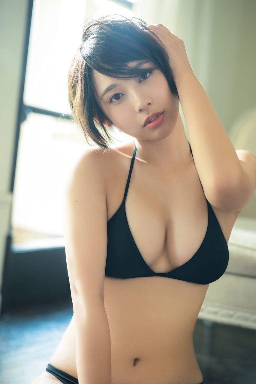 ババババンビ 水湊みお 直筆サイン入り水着チェキ