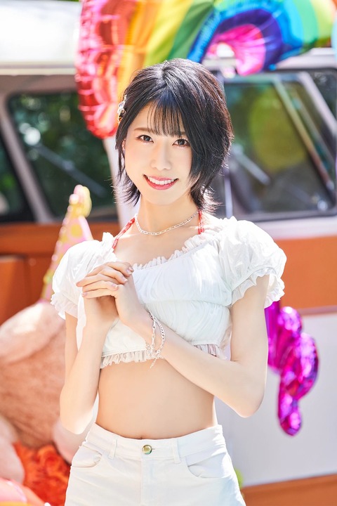 腹筋 隈本茉莉奈 虹のコンキスタドール 虹コン グラビア 画像 ビキニ 水着_9192