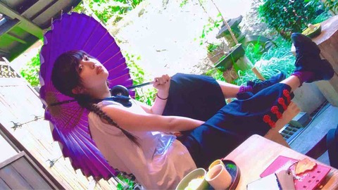 神使轟く、激情の如く。 しんげき 神撃 涙染あまね るいせんあまね アイドル 画像 チェキ0398