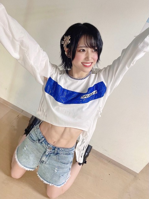 腹筋 隈本茉莉奈 虹のコンキスタドール 虹コン グラビア 画像 ビキニ 水着_9169