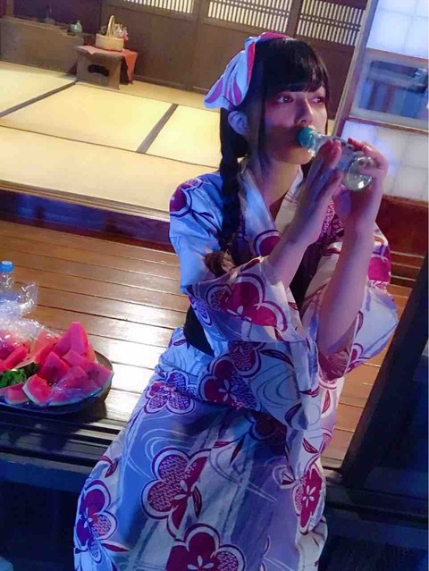 神使轟く、激情の如く。 しんげき 神撃 涙染あまね るいせんあまね アイドル 画像 チェキ0413