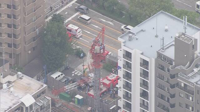 クレーン 事故 名古屋