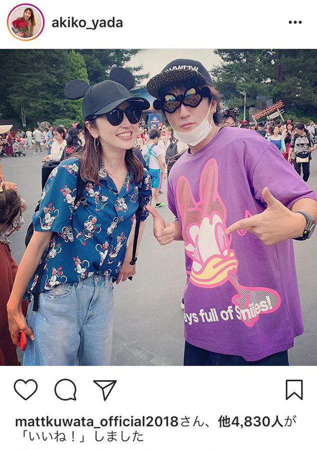矢田亜希子 ディズニーランドで変装した有名人に声をかけられる サングラス男は一体 号外だにゃん 矢田亜希子 ディズニーランドで変装した有名人に声をかけられる サングラス男は一体 号外だにゃん
