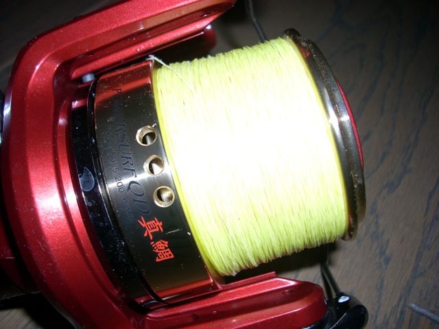 投げ釣りには 特にカレイ釣りにはファイヤーラインを Inachangのお気楽な投げ釣り覚書２