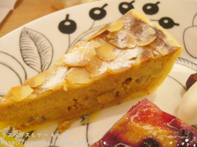 キャラメルバナナの焼きタルト