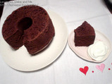 チョコレートシフォンケーキ