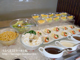 JAL成田ファーストラウンジ・朝食タイム