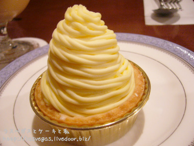 とんがりチーズモンブラン