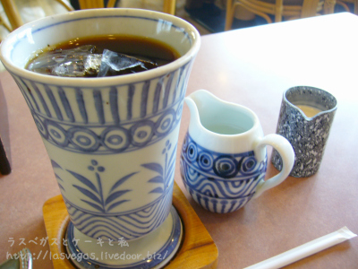 アイスコーヒーもおいしくて