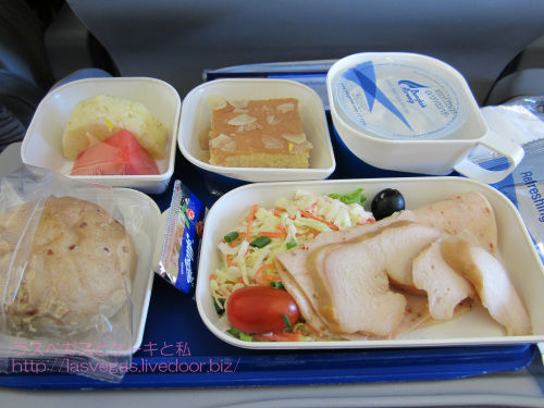 バンコクエアウェイズ機内食
