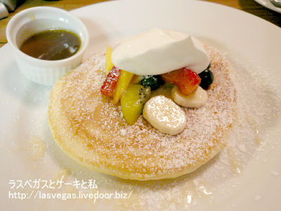 パンケーキハウス カフェラインベック 京都 イギリスとスコーンと私