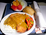 UA機内食